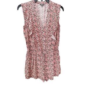 Lily Rose Floral Romper Women's Size S